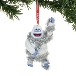 Bumble The Abominable Enesco Dept 56 Snowman Wraped In Tinsel Christmas Ornament Free Shipping Houston Kids Fashion Clothing Sto