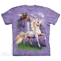 The Mountain Artwear Unicorn Castle Kids Shirt Free Shipping Houston Kids Fashion Clothing Store