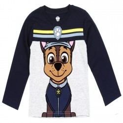 Nick Jr Paw Patrol Chase Long Sleeve Toddler Boys Shirt Free Shipping Houston Kids Fashion Clothing Store