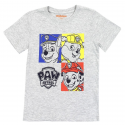 Nick Jr Paw Patrol 4 Panel Toddler Boys Shirt With Chase Marshall And Rubble