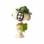 Enesco Jim Shore Peanuts Snoopy Boy Scout Mini Figurine Free Shipping Houston Kids Fashion Clothing Store 