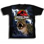 Freeze Apparel Jurassic World T Rex Lightnig Flashing Boys Shirt Free Shipping Houston Kids Fashion Clothing Store