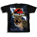 Jurassic World T Rex Lightnig Flashing Boys Shirt