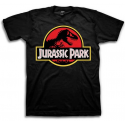 Jurassic Park T Rex Dinosaur Logo Boys Shirt