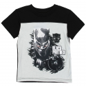 Marvel Comics The Black Panther Black And White Toddler Boys Shirt Free Shipping Houston Kids Fashion Clothing Store