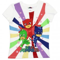 Disney PJ Mask Toddler Girls Shirt With Catboy Gekko and Owlette Free Shipping houston Kids Fashion Clothing