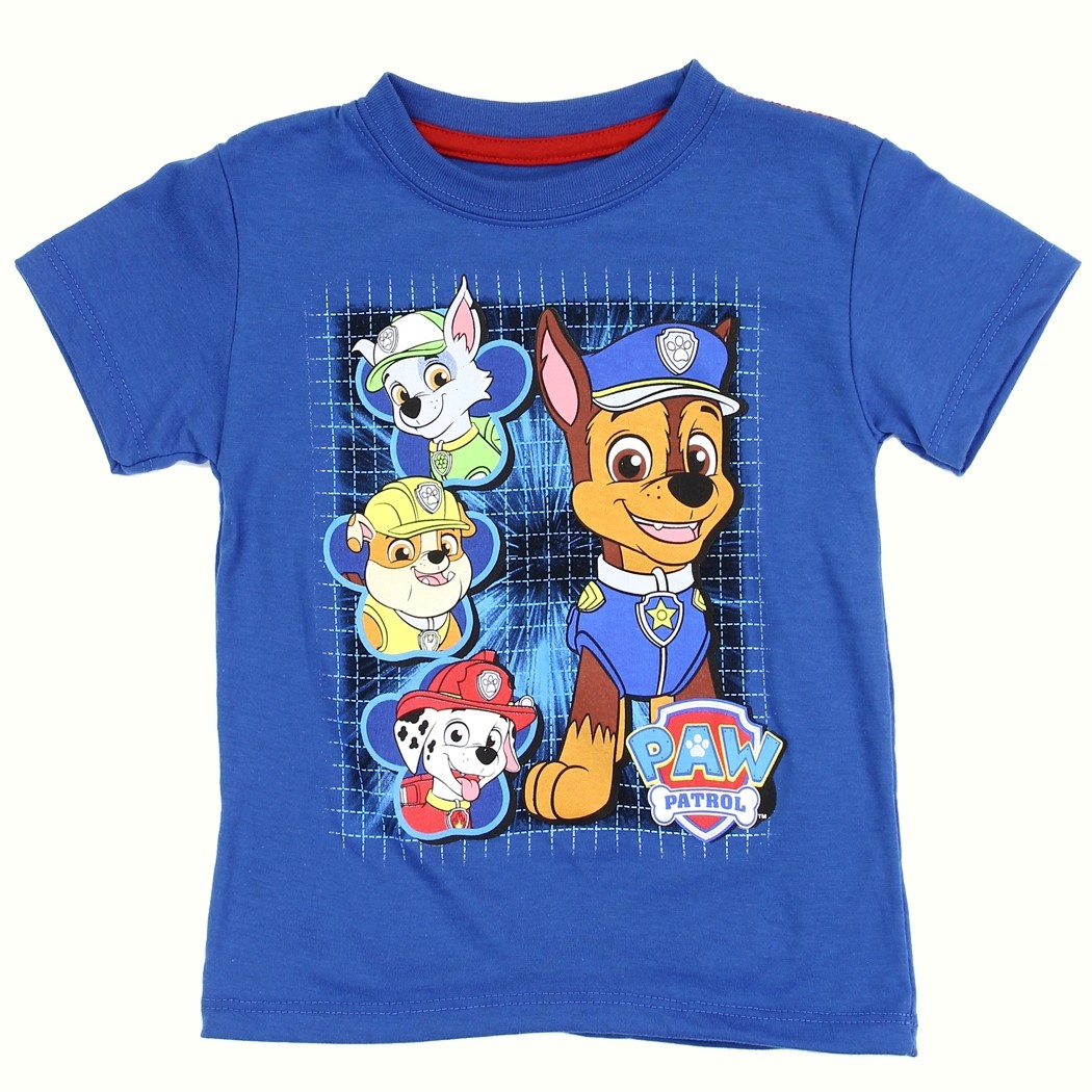 Nick Jr Paw Patrol Character Toddler Boys Shirt Free Shipping