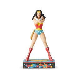 Enesco Gifts Jim Shore DC Comics Silver Age Wonder Woman Free Shipping Figurine Houston Kids Fashion Clothing