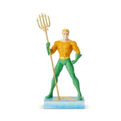 Enesco Gifts Jim Shore DC Comics Silver Age Aquaman Figurine Free Shipping Houston Kids Fashion Clothing