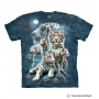 The Mountain Company Night Tiger Collage Youth Shirt Free Shipping Houston Kids Fashion Clothing Store