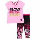 RMLA Girl Squad Love Love Love Girls Legging Set Free Shipping Houston Kids Fashion Clothing Store