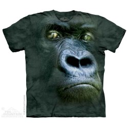 The Mountain Company Silverback Gorilla Portrait Boys Shirt Free Shipping Houston Kids fashion Clothing Store
