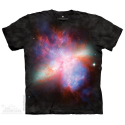 The Mountain Artwear Starburst Galaxy Messier 82 Boys Shirt Free Shipping Houston Kids Fashion Clothing Store