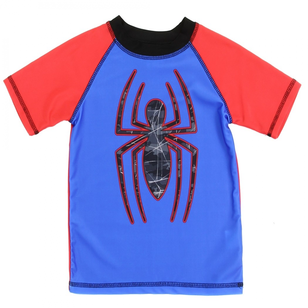 Marvel Comics Spider Man Toddler boys Rash Guard Shirt Free Shipping