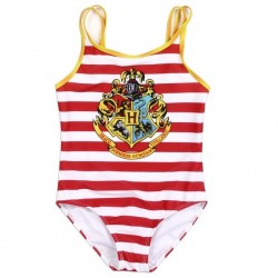 Harry Potter Hogwarts School Of Witchcraft And Wizardry Logo Girls Swimsuit Free Shipping