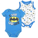 DC Comics Batman I Stay Up All Night Baby Boy Onesie Set Free Shipping Houston Kids Fashion Clothing Store