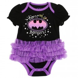 Baby Girl Clothes Newborn Bodysuit Girls 3 Pack One Piece Set BatMan Supergirl 