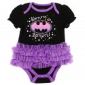 DC Comics Batgirl Born To Be Batgirl Baby Girls Onesie Free Shipping Houston Kids Fashion Clothing Store
