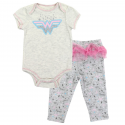 DC Comics Wonder Woman Baby Girls Pants Set Free Shipping Houston Kids Fashion Clothing Store