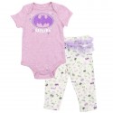 DC Comics Batgirl Baby Girls Pants Set