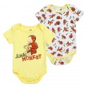 Curious George Little Monkey Baby Boys Onesie Set Free Shipping Houston Kids Fashion Clothing Store