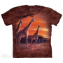 The Mountain Company Sundown Giraffe Kids Shirt
