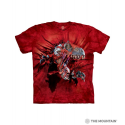 The Mountain T Rex Red Ripper Short Sleeve Kids Shirt
