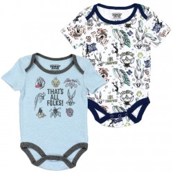 Looney Tunes Character Baby Boys Onesie Set Featuring The Characters From Looney Tunes Cartoons Free Shipping