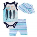 Bloomin Baby Future Surfer Baby Boys 3 Piece Set
