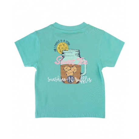 RuffleButts Sweet Tea Infant Toddler And Girls Signature Tee Free Shipping Houston Kids Fashion Clothing Store