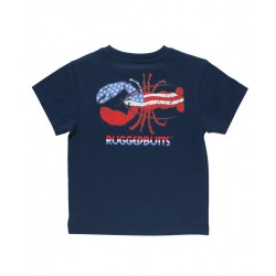 RuggedButts Patriotic Lobster Signature Tee Free Shipping Houston Kids Fashion Clothing