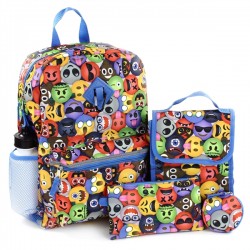 Reboot Emoijs 5 Piece Backpack Set Free Shipping Houston Kids Fashion Clothing