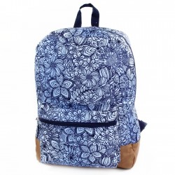 Confetti Blue Flowers Backpack Free Shipping Houston Kids Fashion Clothing