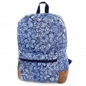 Confetti Blue Flowers Backpack