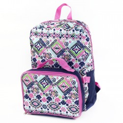 Confetti Geometric Flowers Backpack And Lunch Bag Free Shipping Houston KIds Fashion Clothing Store