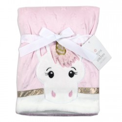 Buttons And Stitches Unicorn Fur Baby Blanket Free Shipping Houston Kids Fashion Clothing Store