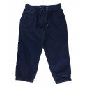 RuggedButts Navy Blue Chino Jogging Pants For Infants And Toddler Boys