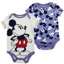 Disney Mickey Mouse Baby Boys Onesie 2 Pack Free Shipping Houston Kids Fashion Clothing Store