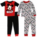 Disney Mickey Mouse Infant And Toddler Boys Pajama Set