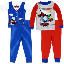 Thomas And Friends Steam Team Infant And Toddler Boys Pajamas Free Shipping Houston Kids Fashion Clothing Store