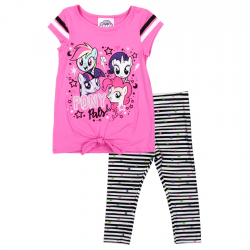 Hasbro My Little Pony Pony Pals Toddler Girls Leggings Set Free Shipping Houston Kids Fashion Clothing Store