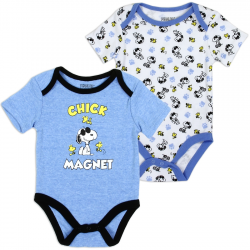 Boys Sleepsuit Snoopy & Peanuts All in One Baby Romper Toddler 3 to 24 Months 