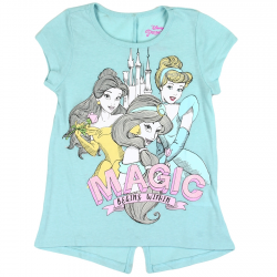 Disney Princess Magic Begins Within Girls Shirt Free Shipping Houston Kids Fashion Clothing