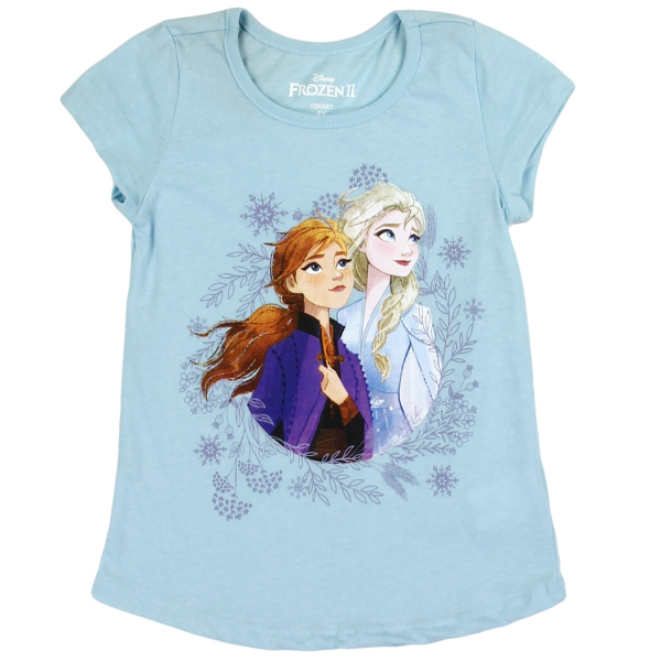 Disney Frozen 2 Anna And Elsa Girls Shirt
