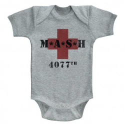  American Classics M*A*s*H 4077th Baby Onesie Free Shipping Houston Kids Fashion Clothing Store