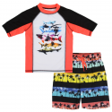 PS Aeropostale Shark Toddler Boys Swim Trunks And Shirt Set