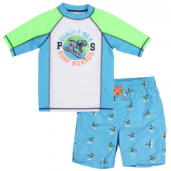 PS Aeropostale T Rex Dinosaur Swim Trunks And Shirt Boys Set Free Shipping Houston Kids Fashion Clothing Store