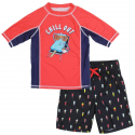 PS Aeropostale Chill Out Toddler Boys Swim Trunks And Shirt Set