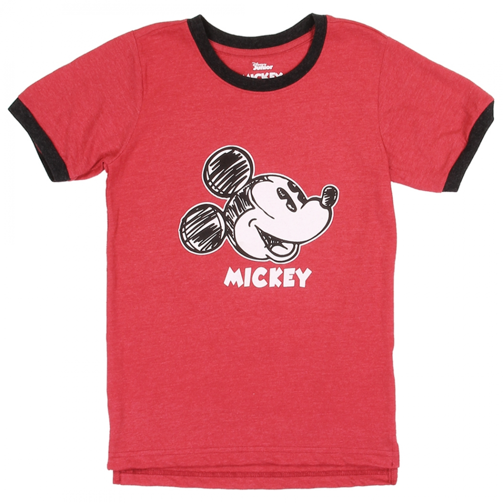 Disney Mickey Mouse Red Toddler Boys Shirt - Houston Kids Fashion Clothing