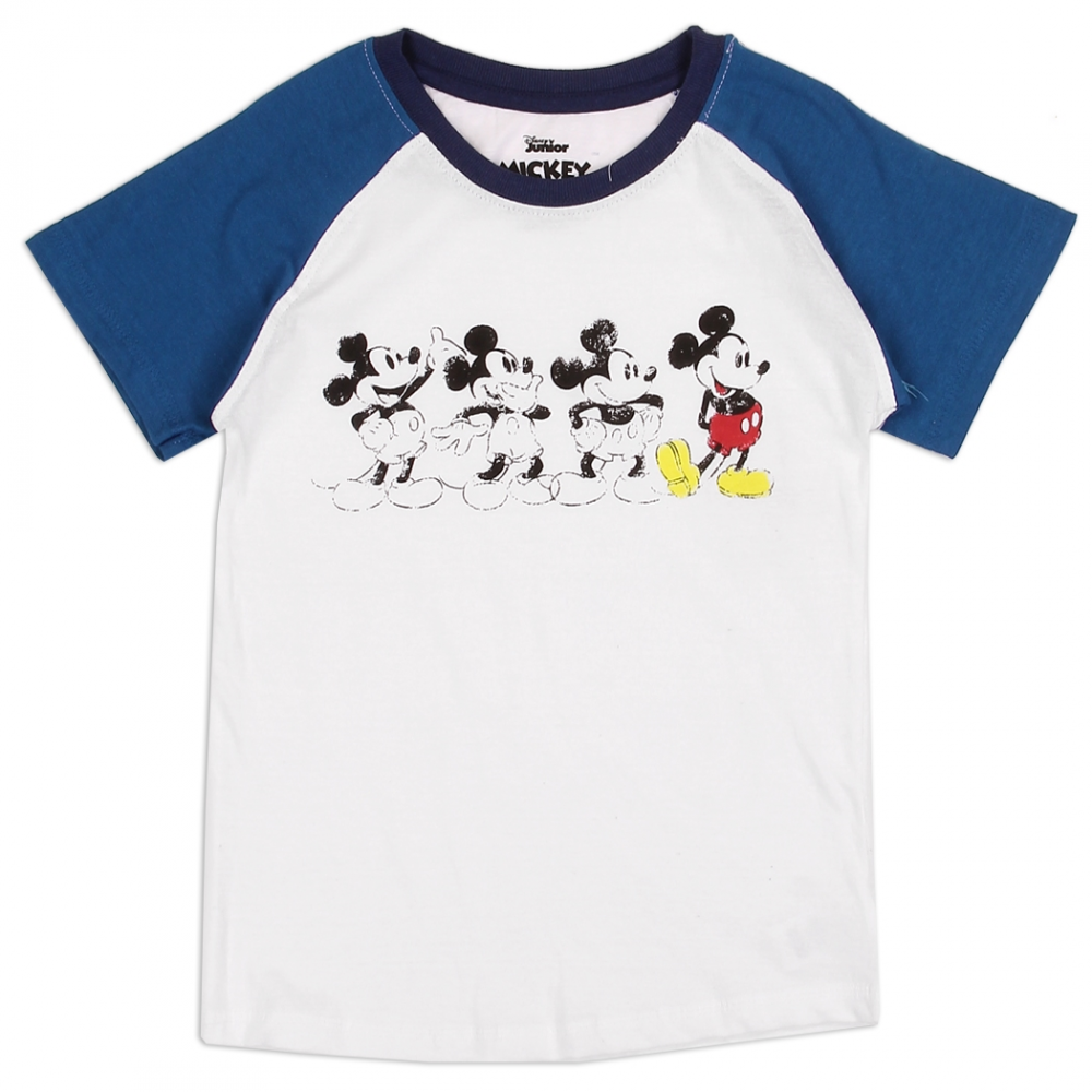 Disney Mickey Mouse White Toddler Boys Shirt - Houston Kids Fashion Clothing